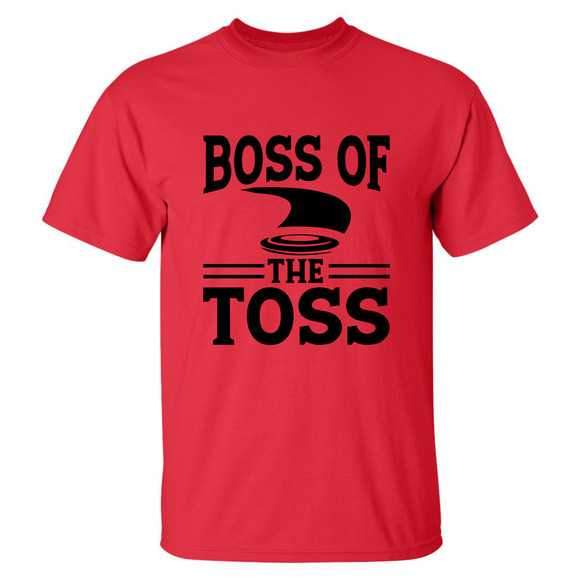 Disc Golf Shirt BOSS of the TOSS Mens Discgolfing Graphic T-Shirt - Picture 8 of 11